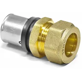 heima24 Pipetec Press-Übergang von Alu-Verbundrohr 20 x 2,0 mm auf 22 mm Kupferrohr 20x2 - 22mm PFUEK2022, DVGW, TH+U Pressfitting