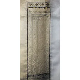 HOSSNER - ART OF HOME DECO Gardine "Zürichsee" Gr. 1, braun (braun, grau), B:120cm H:245cm, Polyester, HOSSNER - ART OF HOME DECO, Gardinen, Gardine, Schlaufenschal im besonderen Design