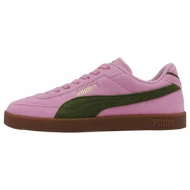 Puma Club II Era Suede Pink shimmer-olive green
