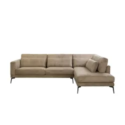 Ecksofa   Roberto ¦ braun ¦ Maße (cm): B: 322 H: 97 T: 221