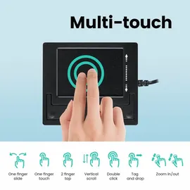 Perixx PERIPAD-501 II Touchpad Schwarz