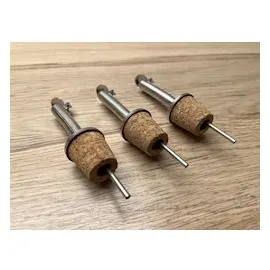 layba Ausgießer für Flaschen, aus Korken mit Verschlusskappe - 10er Set