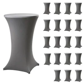 Trutzholm Stehtischhusse Grau Ø 80 cm 20er Set