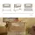 Kinderkraft NESTEE Grow 2 Reisebett, Beige