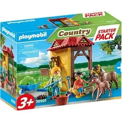 PLAYMOBIL 70501 Starter Pack Reiterhof