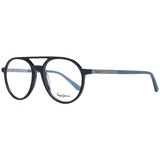 Pepe Jeans Brille PJ3366 C1 53 Herren Schwarz