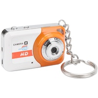 Digitalkamera, DV-Kamera mit Exquisiter Persönlichkeit, Tragbare High-Definition-Taschenkamera für Kinder, Jugendliche, Studenten, Vlogging, Fotografie (Orange)