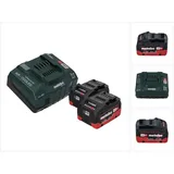 Metabo Basis Set 2x LiHD Akkupack 18 V 5,5 Ah Akku