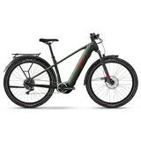 Haibike Trekking 5 Yamaha 720Wh Elektro Trekking Bike Olive/Red glossy | 27.5" Herren Diamant S/40cm