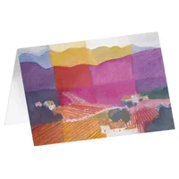 Adeo Kunstkarten "Berge im Abendrot" 6 Stk.