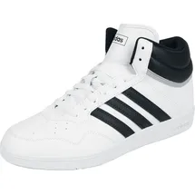 adidas Hoops 4.0 Mid Cloud White / Core Black / Grey Two 44