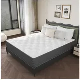 Taschenfederkernmatratze 7-Zonen Matratzen, Federkernmatratze, CHICASA, 25 cm hoch 140 cm x 200 cm x 25 cm