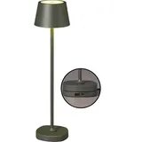 NORTHPOINT Tischlampe Olivgrün