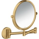 Hansgrohe Axor Universal Circular Rasierspiegel schwenkbar, neigbar, 42849, Farbe: Brushed Gold Optic