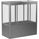 Biohort Gewächshaus Florentina 2 x 1 MAXI B 201,6 x T 103,1 x H 213,4 cm quarzgrau-metallic