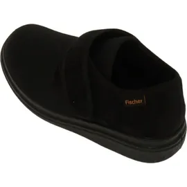 Fischer Markenschuh Fischer Unisex Ortho Flache Hausschuhe, Schwarz 47 EU