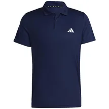 Adidas Herren Train Essentials Training Polo Shirt, Dark Blue/White, XXL