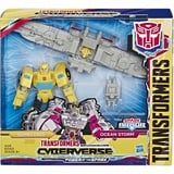 Transformers Spielzeuge Cyberverse Spark Armor Bumblebee Action-Figur – lässt Sich für mehr Power mit dem Ocean Storm Spark Armor Fahrzeug kombinieren – Für Kinder ab 6 Jahren, 14,5cm