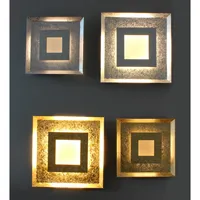 ECO-Light Luce Design Window Gold 32 cm x 32 cm