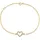 Unique Herz Armband aus 585 Gold Zirkonia GB0013 Gold