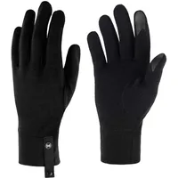 Buff Merino Midweight Handschuhe Schwarz M