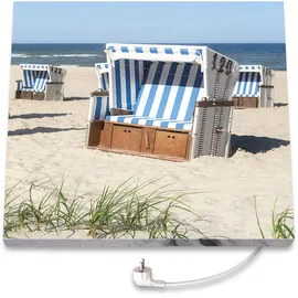 Marmony Infrarotheizung Motiv Strandkorb 500 W