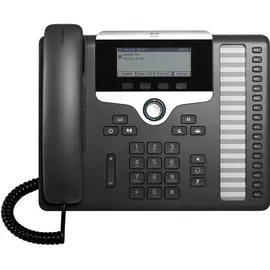 Cisco 7861 Schwarz/Silber 16 Leitungen LCD 3.5" PoE