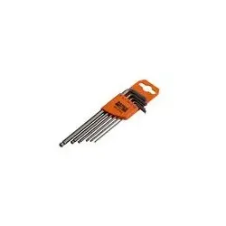 Bahco BE-9765, L-förmiger Inbusschlüssel-Satz, Metrisch, 6 Stück(e), 1.5,2,2.5,3