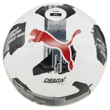 Puma Orbita 4 Hybrid Fußball Trainingsball mit FIFA Basic Zertifizierung 02 white/black 5