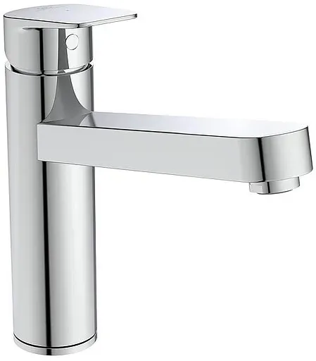 Spültischmischer Ideal Standard Ceraplan, Ausladung 204 mm, Mittelstellung kalt, chrom - BD313AA