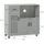 SoBuy Sideboard auf Rollen Küchenwagen Mikrowellenschrank Rollwagen FSB78-HG