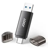 1 Stück USB Stick 32GB 3.0 USB C Stick 3.0 2 in 1 USB 3.0 Flash Drive OTG Speicherstick High Speed Flash Laufwerk Mini Flash Drive für IOS Android Handy Linux Laptop Schwarz