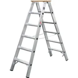 ILLER-LEITER Stufenstehleiter beidseit. 3 Stufen 51703