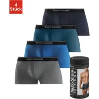 bruno banani Boxer in blaupetrol navy, royalblau, grau meliert), | Gr.: L