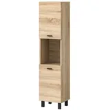 inn.furn Midschrank Eiche 30 cm Stehend oder Hängend Lowell