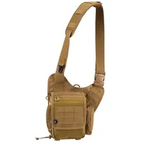 Brandit Textil Travel Umhängetasche Camel One Size