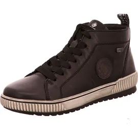 REMONTE Sneaker Sneaker Glattleder | Schwarz - 41