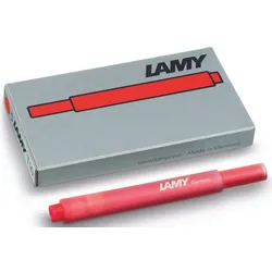 LAMY Tintenpatronen für Füller rot