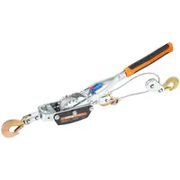 Vevor Handhebelseilzug 5 Tonnen Tragfähigkeit Handseilwinde 3,5 m Seil aus Kohlenstoffstahl in Industriequalität Kettenwinde Anti-Reverse-Mechanismus Handseilzug Seilzug Flaschenzug Hebezeuge