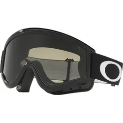 Oakley L-Fame Sand Brille Jet Black Motocross Brille, schwarz