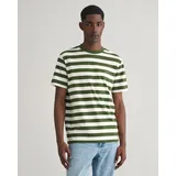 GANT T-Shirt »STRIPE SS T-SHIRT«, Gr. XXXL, pine green, , 59977604-XXXL