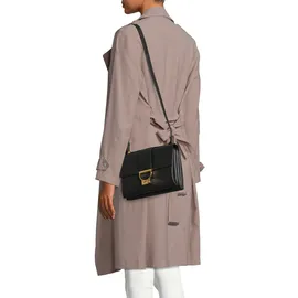 Coccinelle Arlettis Schultertasche Leder Black