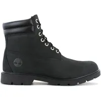 TIMBERLAND 6-Inch Basic Boot - Herren Stiefel Leder Schwarz TB1A27X6-015 , Größe: EU 49 US 14 - Schwarz - 49