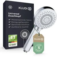 Kludi Kludi, Duschbrause X1 Duschkopf 3 Strahlarten 15 l/min)