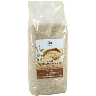 Avitale Ganze Flohsamenschalen aus Indien, 99% Reinheit, reich an Ballaststoffen - Verpackt in Deutschland, 1er Pack (1 x 500 g)