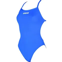 ARENA arena Damen Sport Badeanzug Solid Light Tech, Royal/White, 34