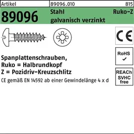 Dönges Spanplattenschraube R 89096 PZ 5 x 60 200 Stück