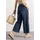 STREET ONE High Waist Wide Leg Jeans im Loose Fit Dark Blue Washed 28 - 28W / 26L