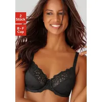 PETITE FLEUR Bügel-BH (Packung, 2 Stück) mit elastischer Spitze,