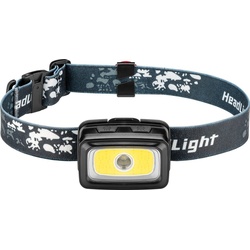Goobay LED-Stirnlampe High Bright 240 - ideal für Freizeit, Sport, Camping, Angeln, Jagd und Pannenhilfe